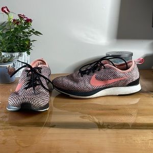 Pink Nike sneakers